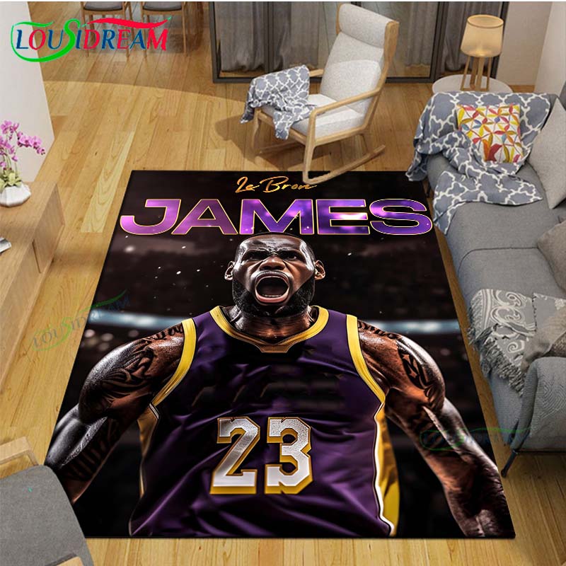 Commercial Printing & Packaging Pvt Ltd - Basketball Star L-LeBron J-James K-Kobe Printed