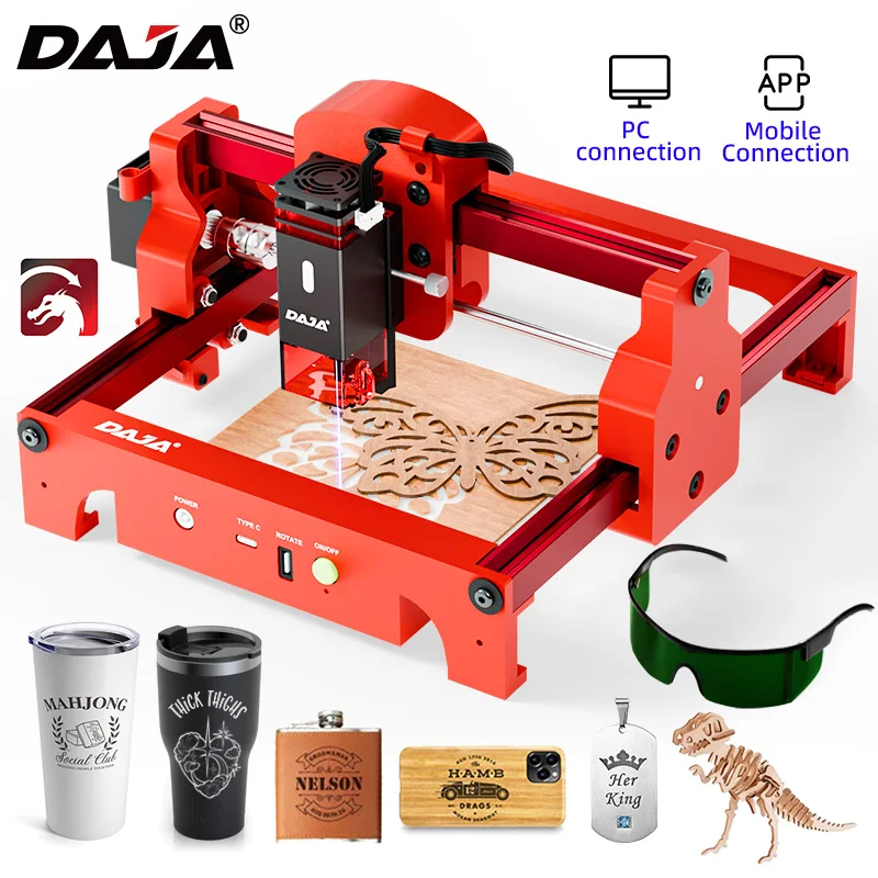 Commercial Printing Machine - DAJA A7 Laser Engraver 5W Mini