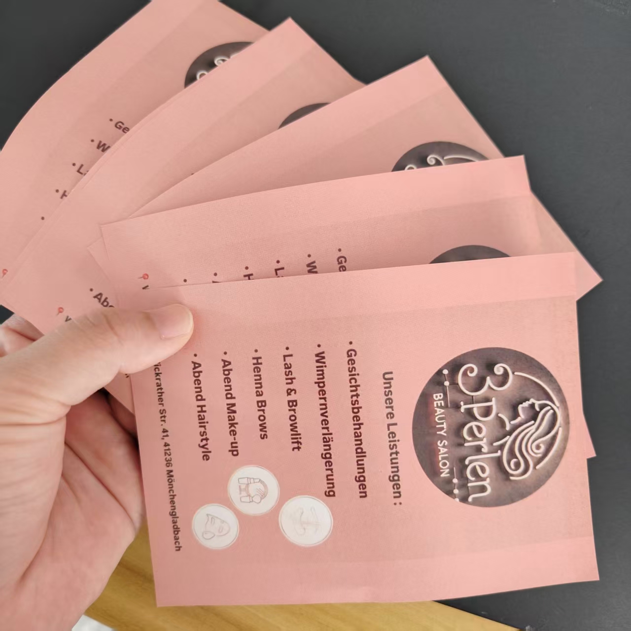 Commercial Flyer Printing - Customized A5 A6 size flyers, commercial
