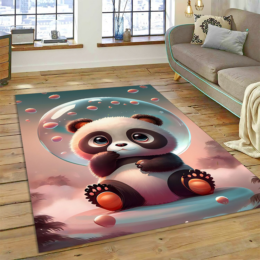 Commercial Printing Online - Cute Dream Panda Animal Cartoon Carpet