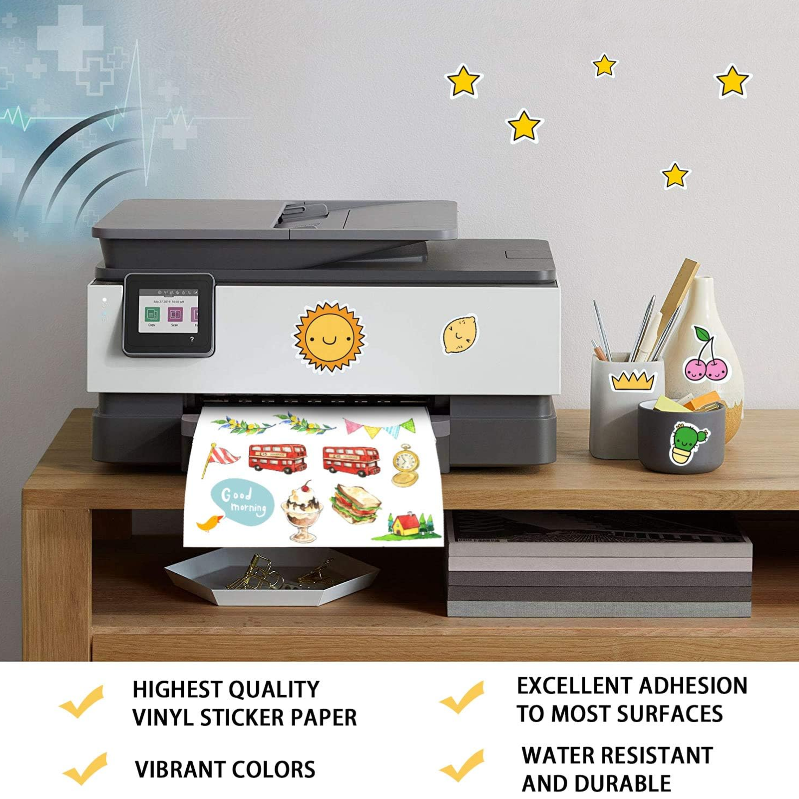 10/20 Sheets A4 Glossy White V - Commercial Vinyl Printing 评论和价格