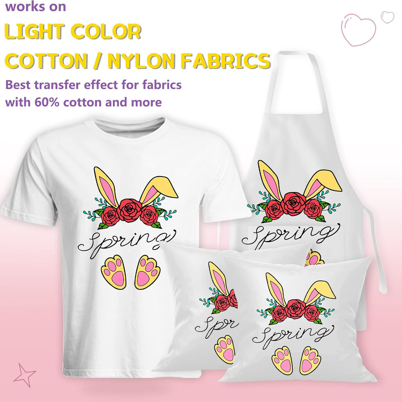 5 Sheets A4 Heat Transfer Pape - Commercial Vinyl Printing 评论和价格