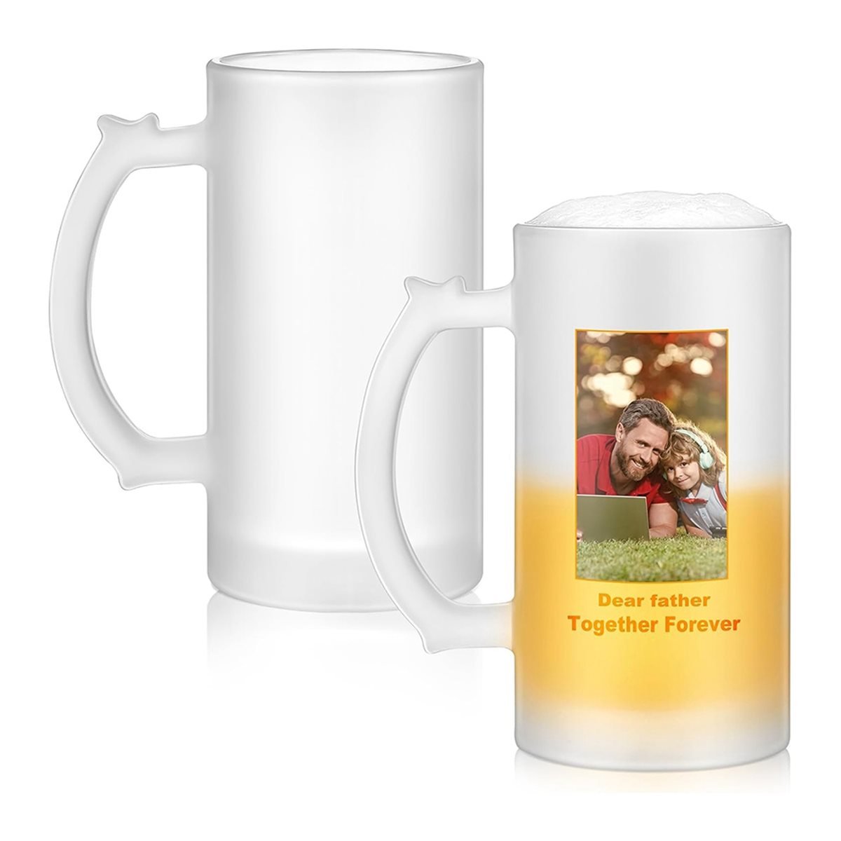 2 Pcs Sublimation Blank Beer M - Sublimation Mug Blank 评论和价格