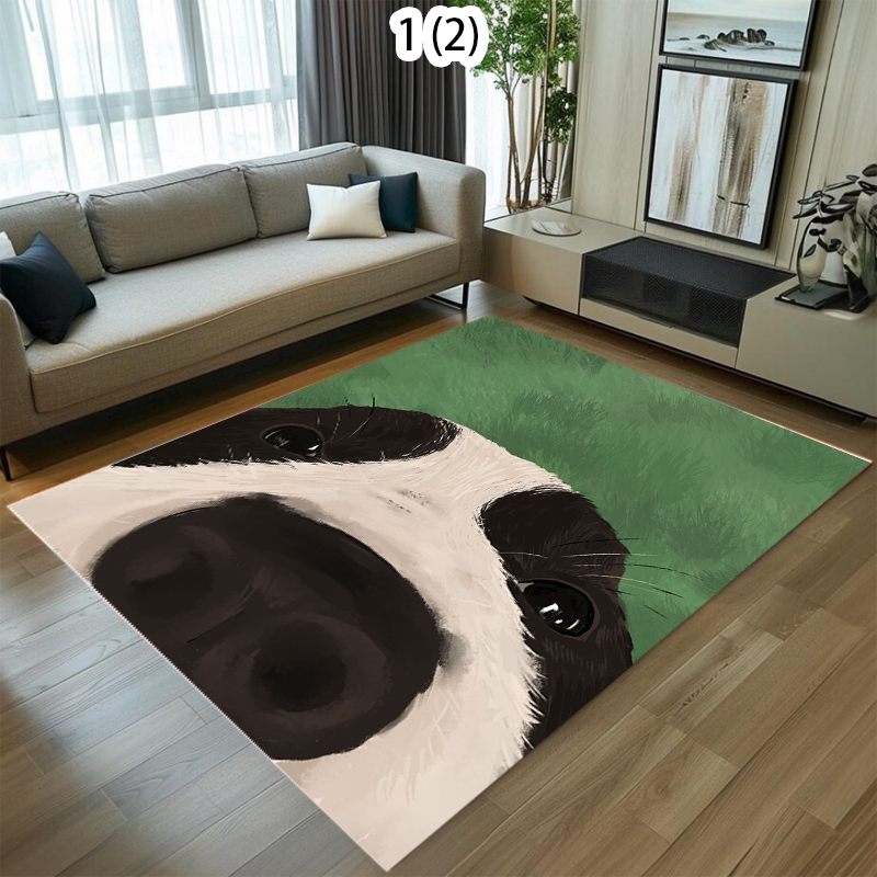 Area Rug Non-Slip Blue Backgro - Wholesale Commercial Printing 评论和价格