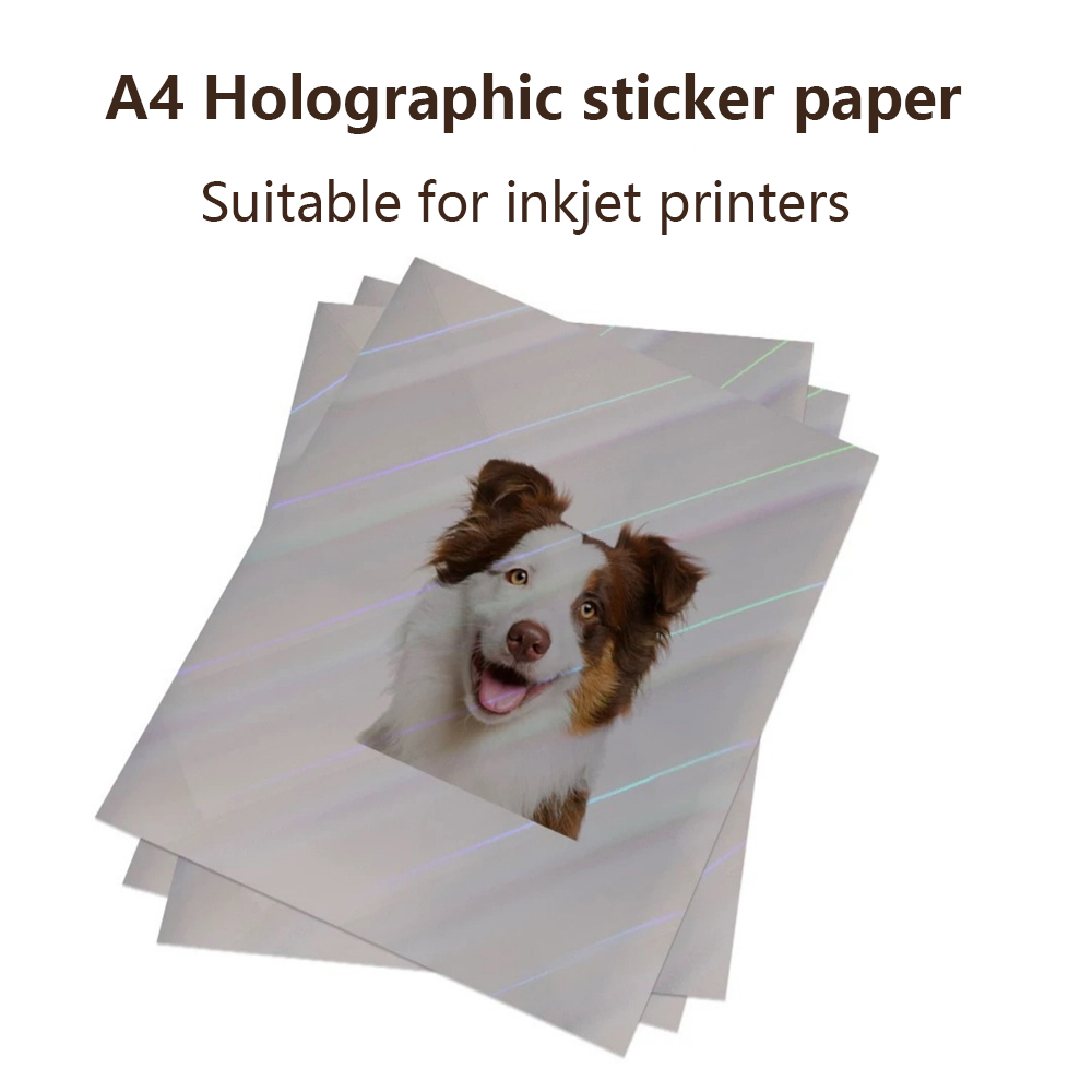 10 sheets Holographic sticker  - Commercial Vinyl Printing 评论和价格