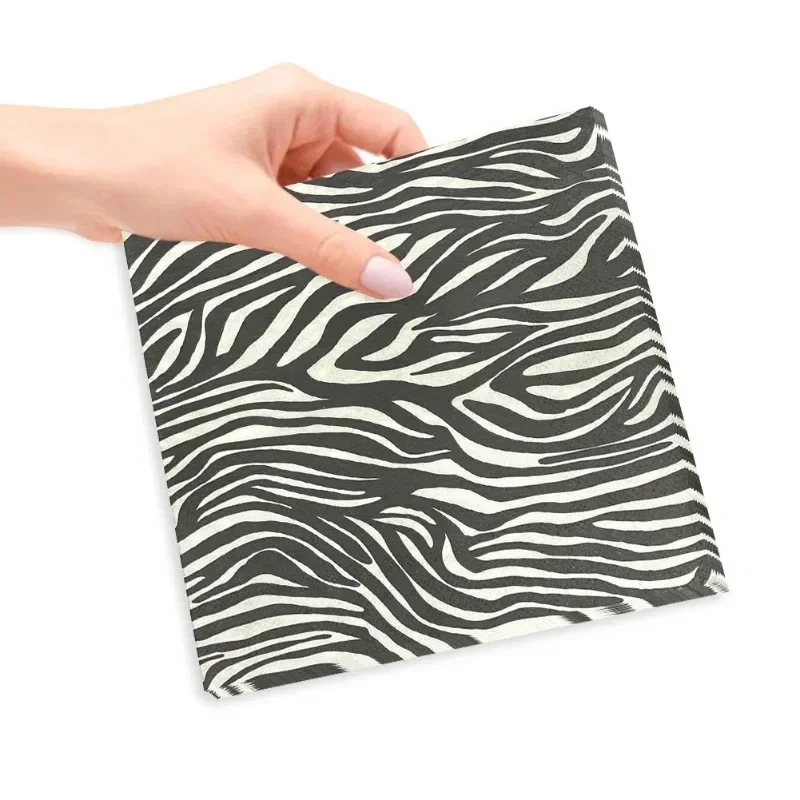 20pcs 33cm 2-Ply New Black and - Wholesale Commercial Printing 评论和价格
