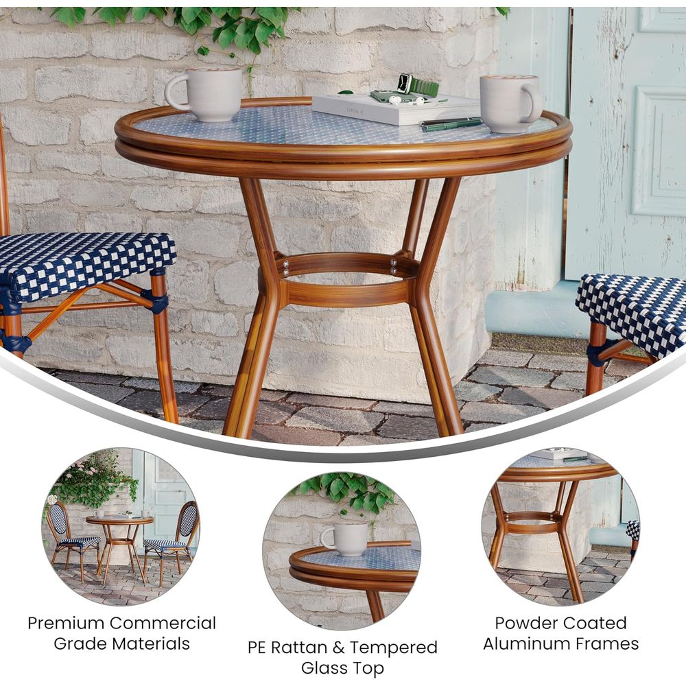 Commercial Bistro Table with T - Commercial Printing & Packaging Pvt Ltd 评论和价格