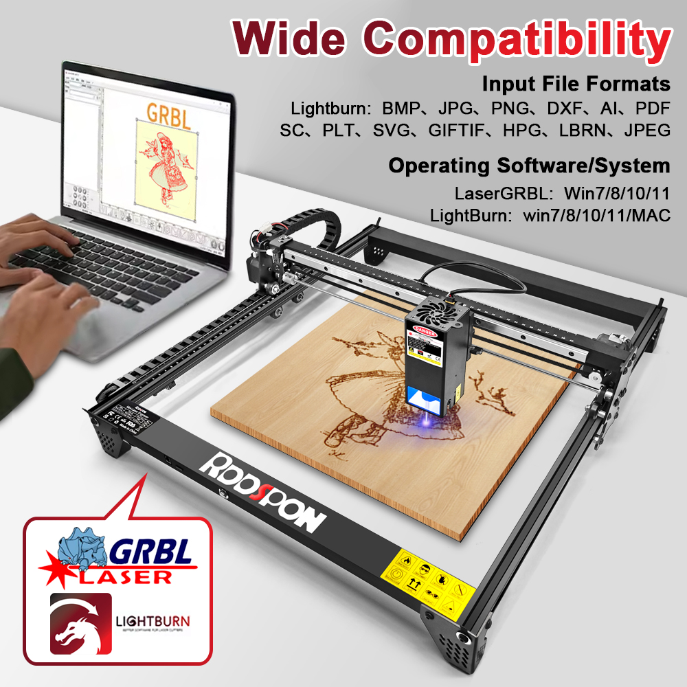 RDDSPON Laser Engraver 12W 22W - Commercial Printing Machine 评论和价格