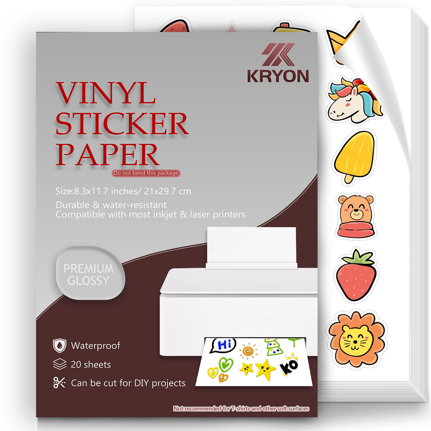 Glossy White Printable Vinyl S - Commercial Vinyl Printing 评论和价格