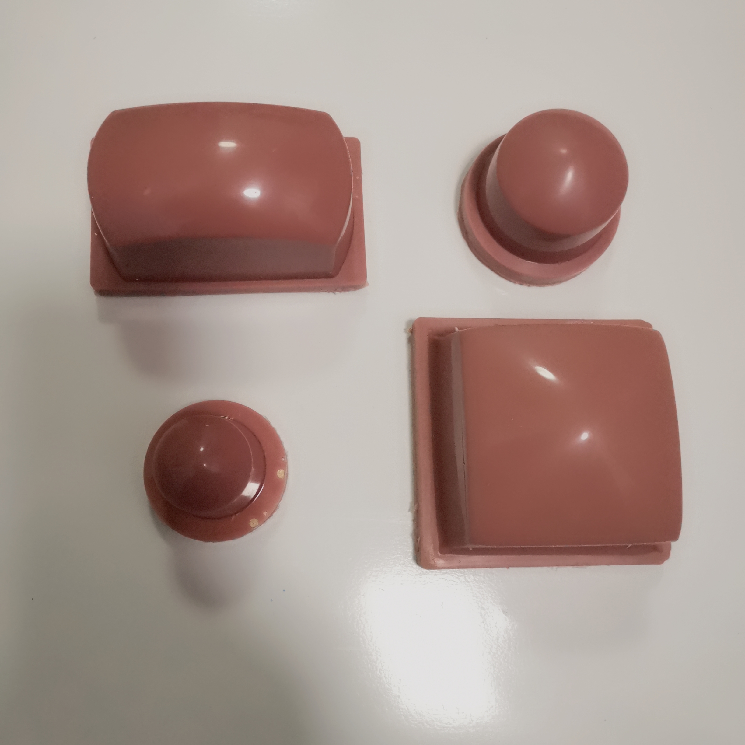 4 Pieces Silicone Material Pad - Wholesale Commercial Printing 评论和价格
