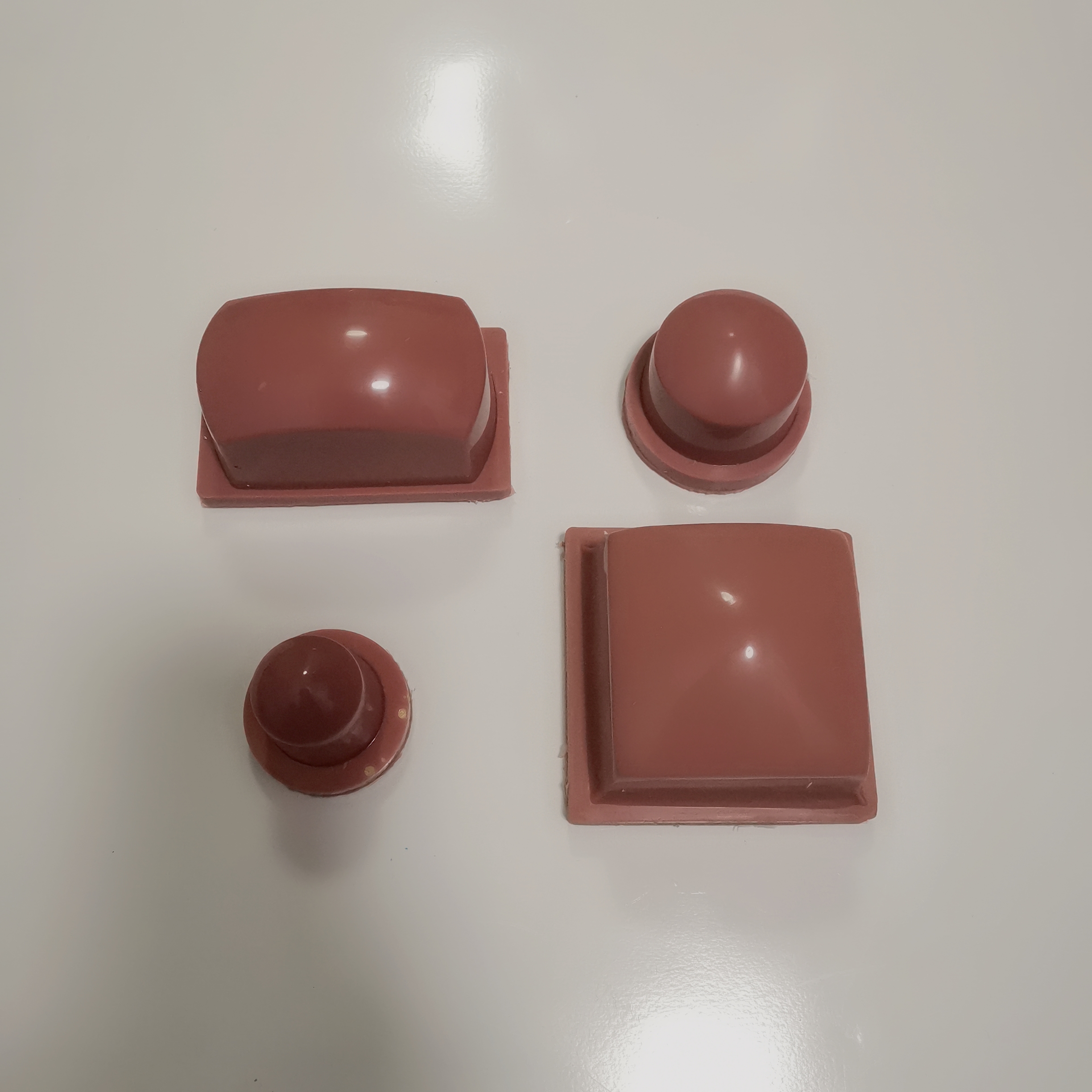 4 Pieces Silicone Material Pad - Wholesale Commercial Printing 评论和价格