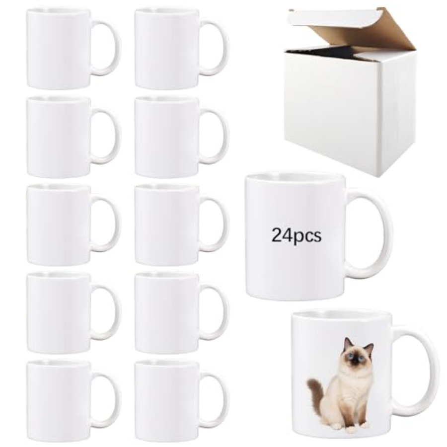 PACK 11 oz sublimation mugs wi - Sublimation Mug Blank 评论和价格