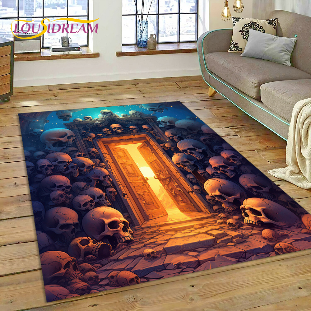 3D Horror Gothic Skull Skeleto - Commercial Printing Online 评论和价格