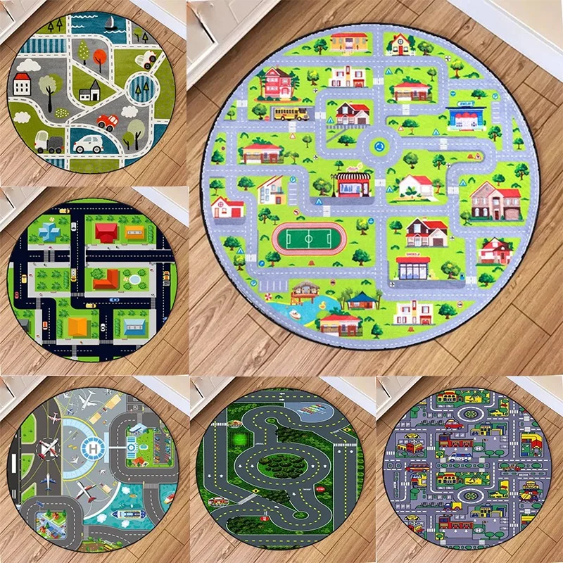 Train Track Map Circular Carpe - Wholesale Commercial Printing 评论和价格