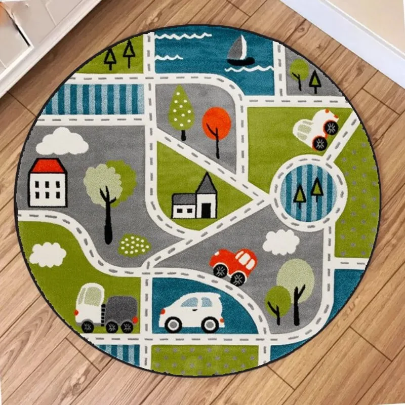 Train Track Map Circular Carpe - Wholesale Commercial Printing 评论和价格