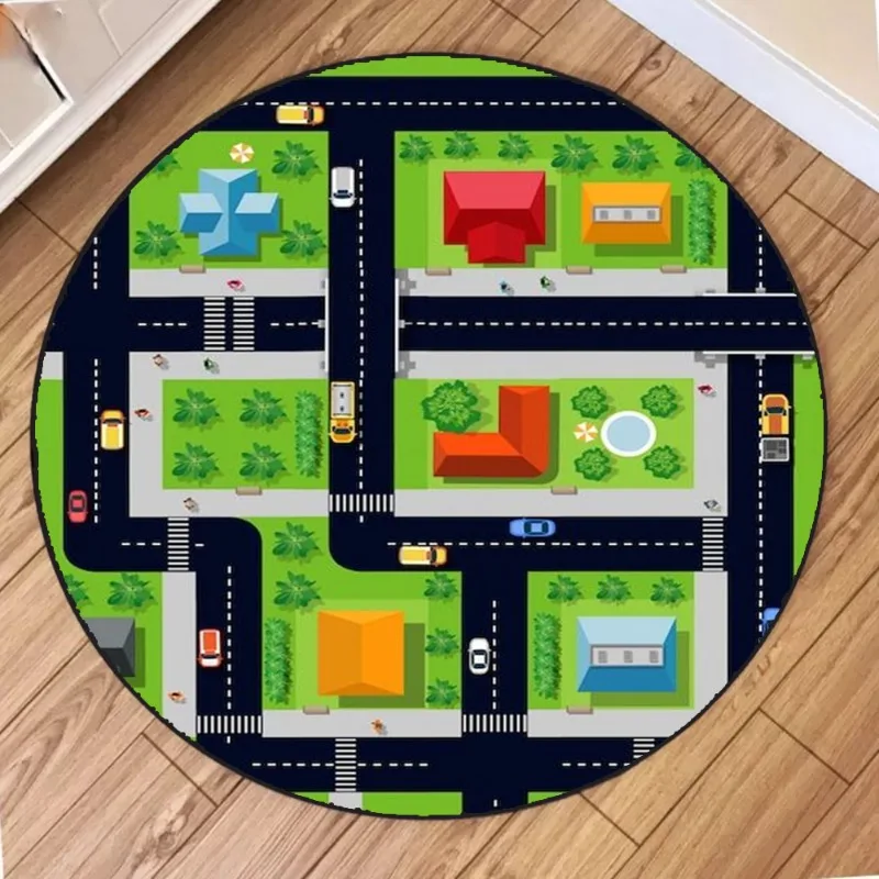 Train Track Map Circular Carpe - Wholesale Commercial Printing 评论和价格