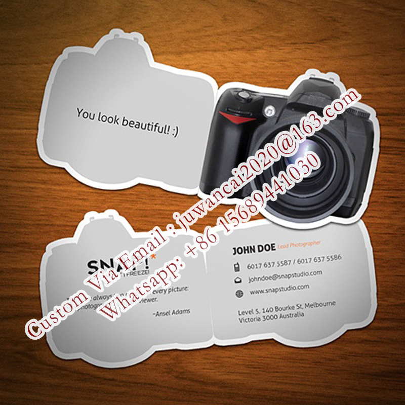 Custom Folded Business Card De - Commercial Flyer Printing 评论和价格