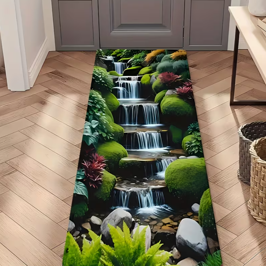 1pc Waterfall Forest Flower Pr - Commercial Printing Machine 评论和价格