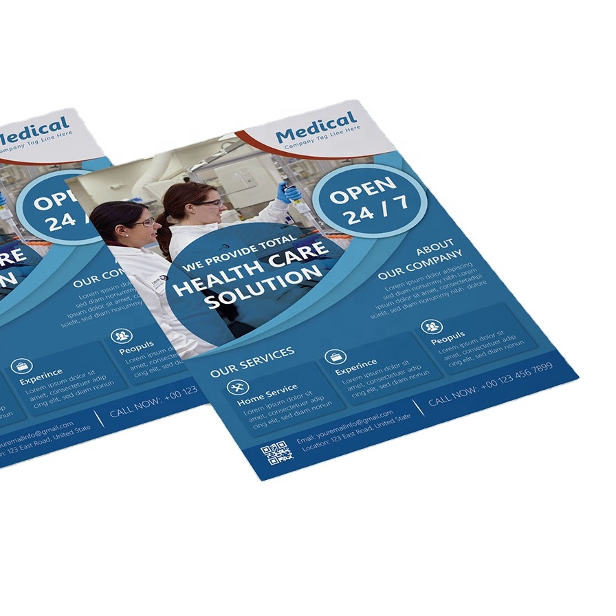 Custom Full Color Double Sided - Commercial Flyer Printing 评论和价格
