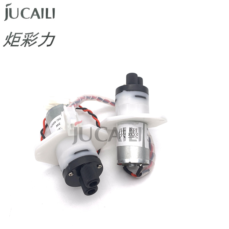 JCL 2pcs Ink Pump FH-3 DC 24V  - Uv Flatbed Printer 评论和价格