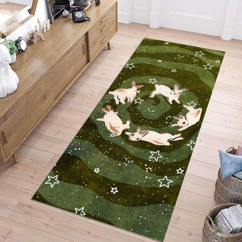 Boho Cute Cat Pattern Runner R - Wholesale Commercial Printing 评论和价格