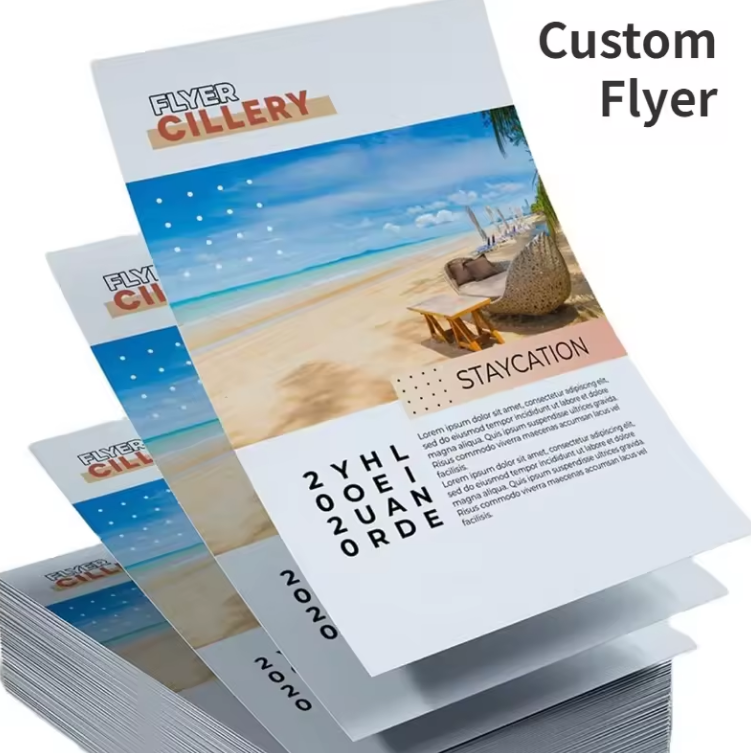 Customized A5 A6 high-quality  - Commercial Flyer Printing 评论和价格