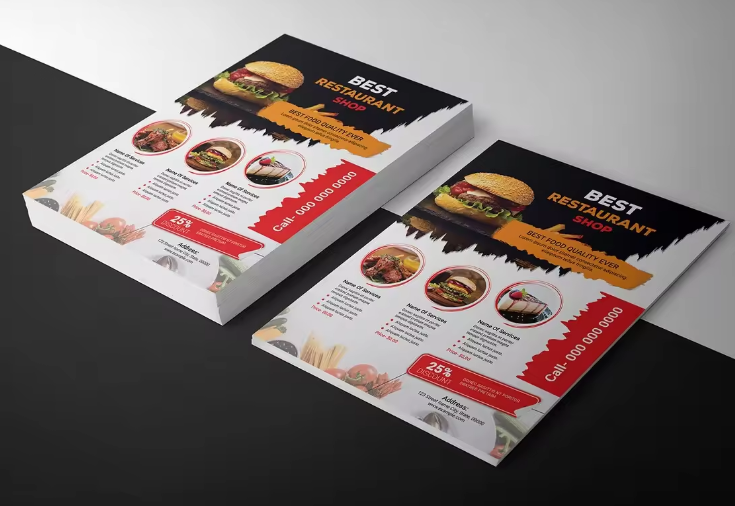 Customized A5 A6 high-quality  - Commercial Flyer Printing 评论和价格