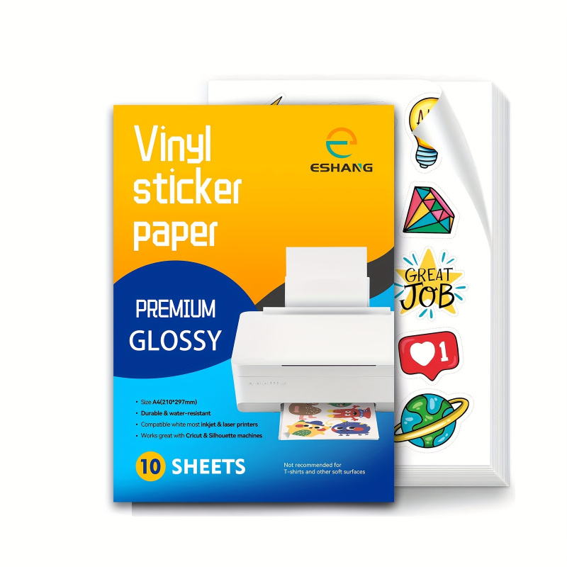 10 sheets A4 size glossy print - Commercial Vinyl Printing 评论和价格