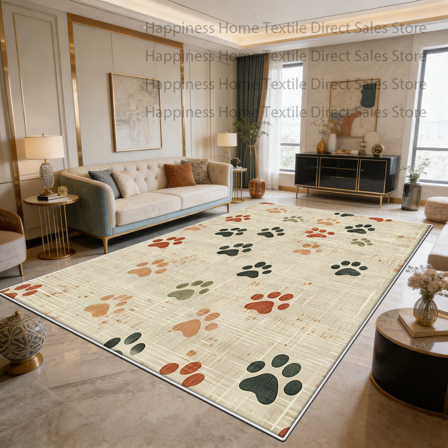 Nordic Modern Pet Paw Print Li - Wholesale Commercial Printing 评论和价格
